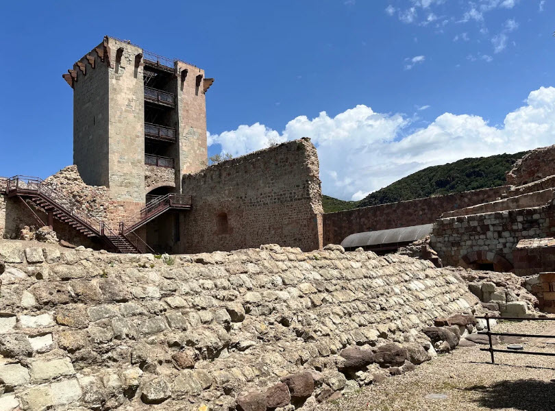 Castle of Serravalle, Italy
